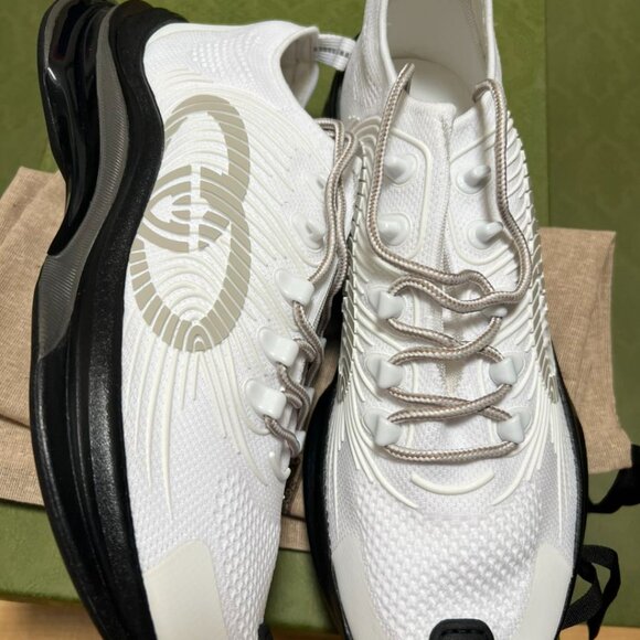 Gucci Run White Black - Picture 2 of 7